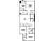 Sebring second floor featuring Owner's suite, loft, laundry, bathroom 2, and bedroom 2 and 3 at 3469 Timber Crossing Ave, Brandon, FL 33511