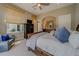 This bedroom boasts neutral paint, window views, and closet with ensuite access for maximum convenience at 362 41St Ave, St Pete Beach, FL 33706
