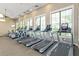 Bright fitness center featuring modern treadmills and exercise equipment with large windows overlooking the outdoors at 4777 Ballantrae Blvd, Land O Lakes, FL 34638