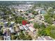 Bird's eye view of residential neighborhood featuring mature trees and single-Gathering homes at 753 Almeda N St, St Petersburg, FL 33702