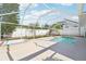 Screened in pool with jacuzzi, offering a relaxing backyard oasis at 10530 Maronda Dr, Riverview, FL 33569
