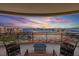 Panoramic balcony view overlooking the city skyline and waterfront from this high rise condo at 11 Baymont St # 1109, Clearwater Beach, FL 33767
