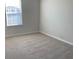 Bright bedroom with carpet flooring and large window at 11624 Fringetree Ct, Riverview, FL 33579