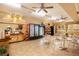 On site cafe with tables and chairs, vending machines, and a coffee bar, offering a casual dining and social space at 2221 Norwegian Dr # 43, Clearwater, FL 33763