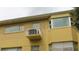 Low angle exterior showing a building with unique architectural details at 2221 Norwegian Dr # 43, Clearwater, FL 33763