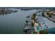Waterfront condo with a private pool and docks for boats, offering direct access to the bay at 2515 Bay Blvd # A, Indian Rocks Beach, FL 33785