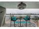 Exterior balcony with a high-top table and waterfront neighborhood views at 2515 Bay Blvd # A, Indian Rocks Beach, FL 33785