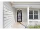 Close-up of the front door with decorative glass, sidelights, and house number at 37438 Picketts Mill Ave, Zephyrhills, FL 33542