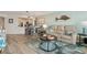 Comfortable living space with a cozy seating area, bar seating, and a bright, open layout at 5279 Isla Key S Blvd # 212, St Petersburg, FL 33715