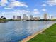 Scenic view of the city skyline from across the water, highlighting the urban landscape at 1666 N Dakota Ne Ave, St Petersburg, FL 33703