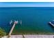 Expansive water view featuring a private dock, enhancing the coastal charm and appeal of the property at 1695 Brightwaters Ne Blvd, St Petersburg, FL 33704