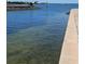 Beautiful waterfront with pristine, clear water, enhancing the community's allure and appeal to nature lovers at 4851 W Gandy Blvd # B2L11, Tampa, FL 33611