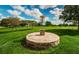 Disc golf basket, perfect for outdoor recreation, in a picturesque park setting at 704 Lemonwood Dr, Oldsmar, FL 34677