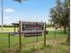 Welcome sign for Sheffield Park in Oldsmar, featuring picnic area and disc golf at 704 Lemonwood Dr, Oldsmar, FL 34677