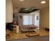Eat in kitchen with stainless steel sink and window with white blinds at 113 Nina Way # 113, Oldsmar, FL 34677