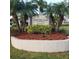 Landscaped entrance sign for Country Club Condominiums Association III amid palm trees and manicured lawn at 113 Nina Way # 113, Oldsmar, FL 34677