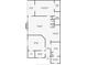 Detailed floor plan of a home highlighting the layout with dimensions for each room at 11868 Skylake Pl # 11767, Temple Terrace, FL 33617