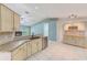 Spacious kitchen featuring granite countertops, modern appliances, and tiled backsplash at 12302 Knight Pl, Thonotosassa, FL 33592