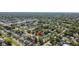 Residential neighborhood featuring well-kept lawns, mature trees, and neatly arranged homes at 1411 Barry St, Clearwater, FL 33756