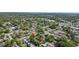 Neighborhood featuring mature trees, manicured lawns, and a variety of residential homes at 1411 Barry St, Clearwater, FL 33756