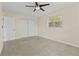 Bright empty bedroom with window and closet at 1411 Barry St, Clearwater, FL 33756