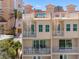 Multi-level balconies offer stunning water views from every level at 200 Brightwater Dr # 10, Clearwater Beach, FL 33767