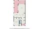 Detailed floor plan showcasing the layout of the home's living room, kitchen, bedrooms, and bathroom at 2599 Dolly Bay Dr # 209, Palm Harbor, FL 34684