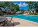Relax by the community pool with plenty of lounge seating at 3821 N Oak Dr # J31, Tampa, FL 33611