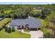 Beautiful home featuring a landscaped front yard, brick driveway, and well-maintained exterior at 506 Crystal Grove Blvd, Lutz, FL 33548