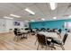 Community building with a large meeting room and ample seating at 5876 21St N St # 10, St Petersburg, FL 33714