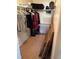 Walk in closet for storage at 5990 Terrace Park N Dr # 109, St Petersburg, FL 33709
