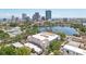 Breathtaking city skyline and lake view, offering an iconic and captivating vista at 701 Mirror Lake N Dr # 100, St Petersburg, FL 33701