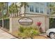 Exterior shot of the community sign at 701 Mirror Lake Condominiums at 701 Mirror Lake N Dr # 119, St Petersburg, FL 33701