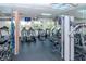 Spacious gym featuring treadmills, elliptical machines, and strength training equipment at 7441 Trovita Rd, Land O Lakes, FL 34637