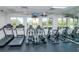 Bright gym with treadmills, ellipticals, and mirrored walls, perfect for fitness enthusiasts at 7441 Trovita Rd, Land O Lakes, FL 34637