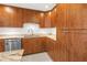 Close up of the cabinets and sink in the updated kitchen at 783 41St Ne Ave, St Petersburg, FL 33703