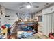 Playful ' bedroom featuring a bunk bed and plenty of space for activities at 8805 Cobb Rd, Riverview, FL 33578