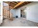 A cozy patio with a spiral staircase, perfect for enjoying the outdoors and accessing upper levels at 911 Harbour House Dr, Indian Rocks Beach, FL 33785