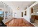 Bright sunroom with tile floors and views of the backyard at 109 Carmelina St, Ruskin, FL 33570