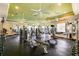 Gym equipped with weights and various exercise machines for a full workout at 11109 Great Neck Rd, Riverview, FL 33578