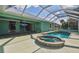 Enjoy a refreshing swim in the pool and unwind in the adjacent spa at 1161 Rio De Janeiro Ave, Punta Gorda, FL 33983