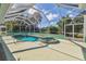 The screened-in pool and spa provide an ideal setting for outdoor enjoyment at 1161 Rio De Janeiro Ave, Punta Gorda, FL 33983