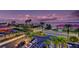 Scenic aerial view of the coastal community with palm trees and water views at 1350 Gulf Blvd # 502, Clearwater Beach, FL 33767