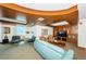 Spacious living room with plush seating and ample natural light at 1350 Gulf Blvd # 502, Clearwater Beach, FL 33767
