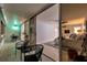 Relaxing balcony area, with seating and views into the bedroom through sliding glass doors at 17920 Gulf Blvd # 2004, Redington Shores, FL 33708
