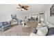 Open-concept living room and kitchen offer ample seating and an airy atmosphere at 17920 Gulf Blvd # 2004, Redington Shores, FL 33708