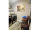 This part of the laundry room features a retro design and decor, along with modern appliances at 3217 W Lawn Ave, Tampa, FL 33611