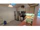 A bright kitchen featuring stainless steel appliances and a tile floor at 3527 Greenglen Cir, Palm Harbor, FL 34684