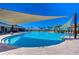 Beautiful community pool, perfect for relaxation and recreation, offering a luxurious lifestyle at 5325 Thistle Field Ct, Wesley Chapel, FL 33545