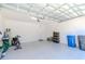 Spacious and clean garage interior with ample storage space and room for parking vehicles at 6827 Citrus Creek Ln, Tampa, FL 33625